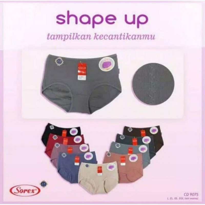 Celana dalam wanita Sorex 9075 shape up