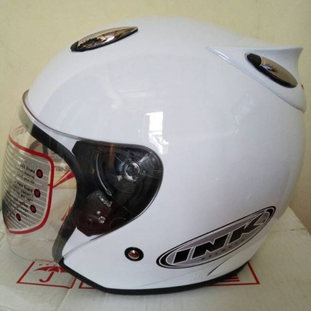 Helm best1 vry kly ink centro putih