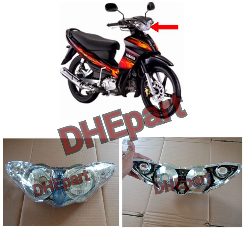 REFLEKTOR LAMPU DEPAN JUPITER Z BURHAN / REFLEKTOR JUPITER Z