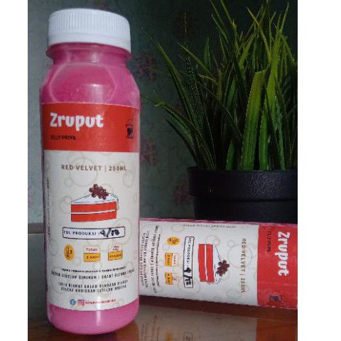 

Minuman Jelly Drink - Zruput Jelly Red Velvet