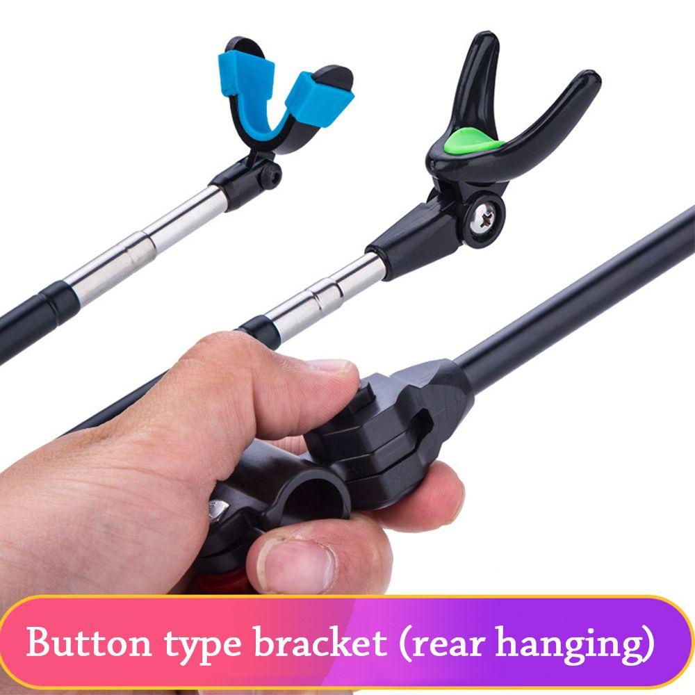 Top Fishing Rod Holder Pancing Pancing Pancing Tackle Portable Adjustable Dudukan Pancing