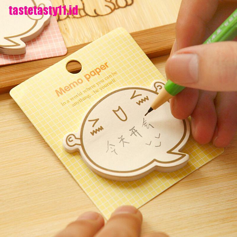 【TTID】1xPlanner Stickers Sticky Notes Cute Stationery Office Supplies Memo Pad