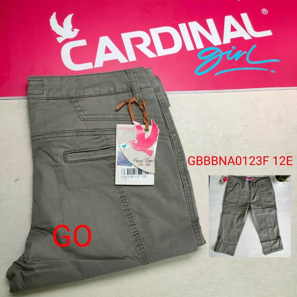 BB CARDINAL DA CELANA BAHAN 7/8 Cewek Celana Cewek Polos