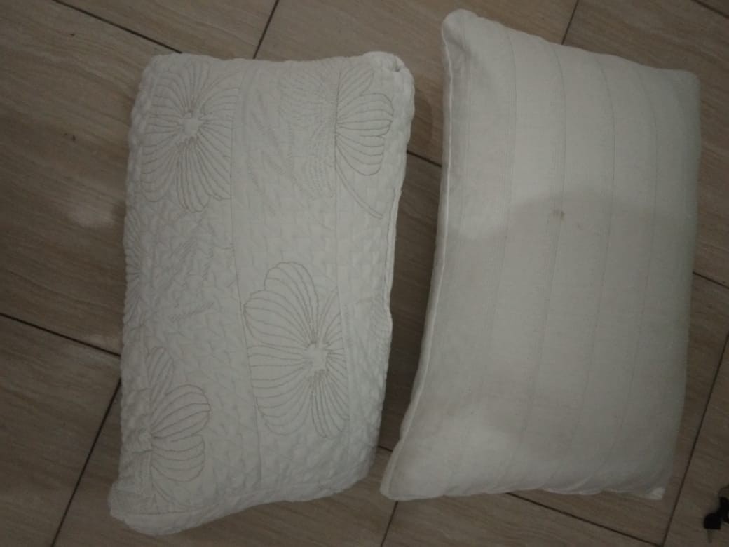 Bantal Dan Guling Memory Foam Bermotif Dotty Kenyal Dan Awet