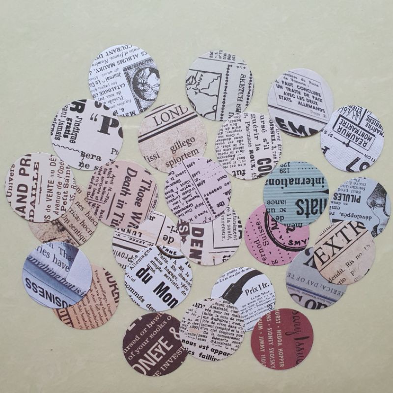 

mix vintage sticker for journaling