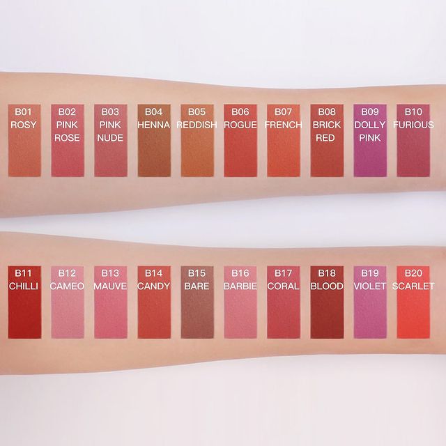 (READY &amp; ORI) Beauty Glazed Lip Matte Lipstik B89 B 89