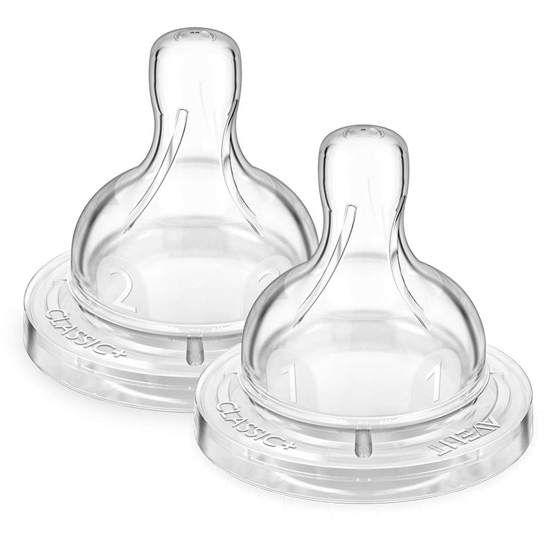 Dot Bayi Botol Susu Avent Wide Neck Classic Pacifier Bottle Nipple Replacement Teat BPA-free