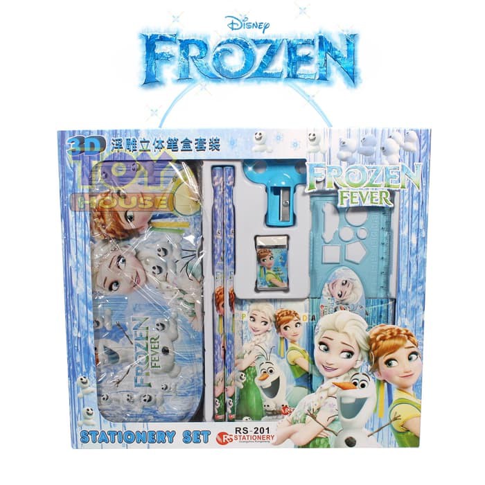 

Set Perlengkapan ATK Alat Tulis Sekolah Anak Frozen RS-201