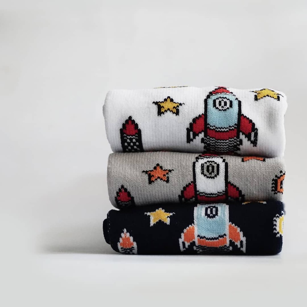 Kaos Kaki Jempol Anak Motif Kidsa Space Series by Kanik