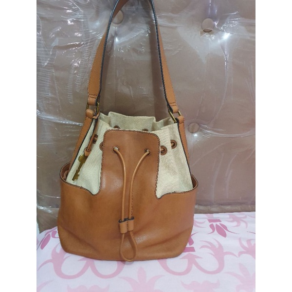 Tas Fossil Cooper Bucket Original Preloved