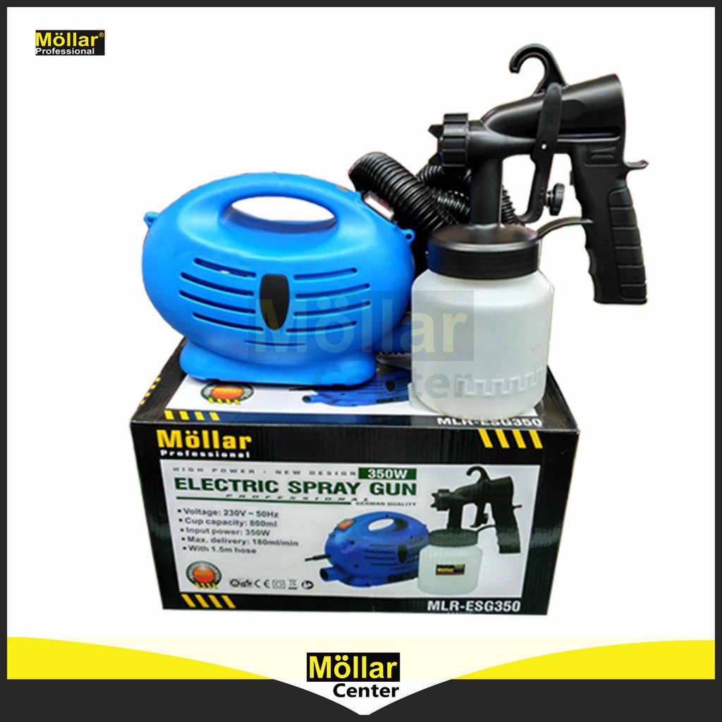 Spray Gun Listrik MOLLAR MLR ESG350 Mesin Semprot Cat Spray Gun Listrik MOLLAR MLR ESG350 Mesin Semprot Cat