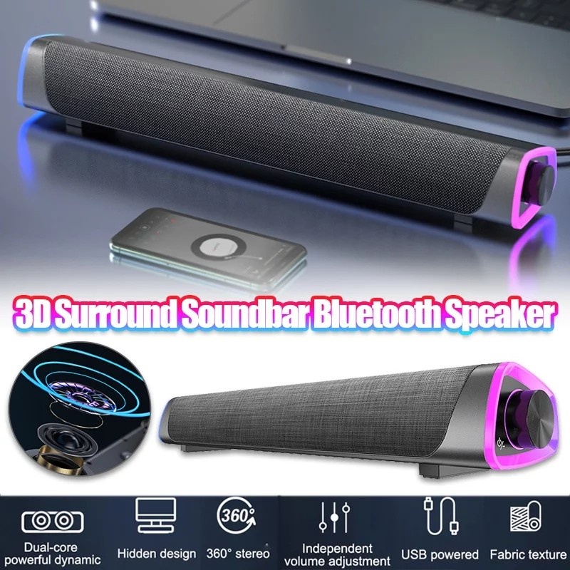Soundbar bluetooth wireless home theatre surround speaker