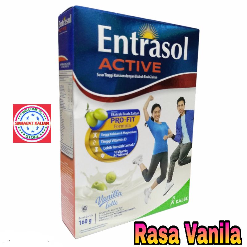 ENTRASOL ACTIVE 160GR PER 1 BOX