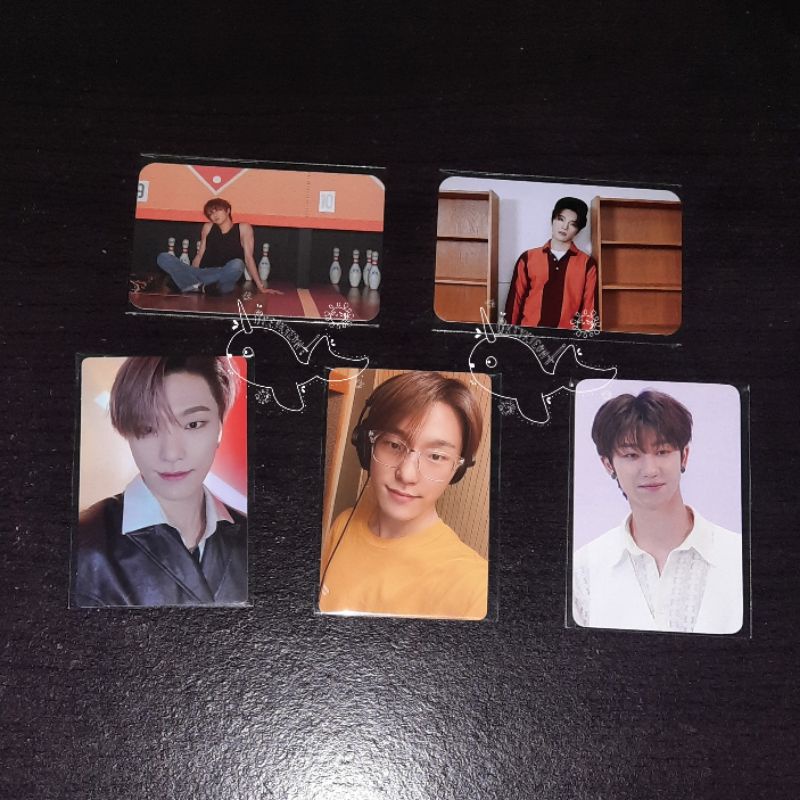 Photocard Dino & The 8, dino carver, bene mecima semicolon, benefit ktown henggarae, semicolon, carv