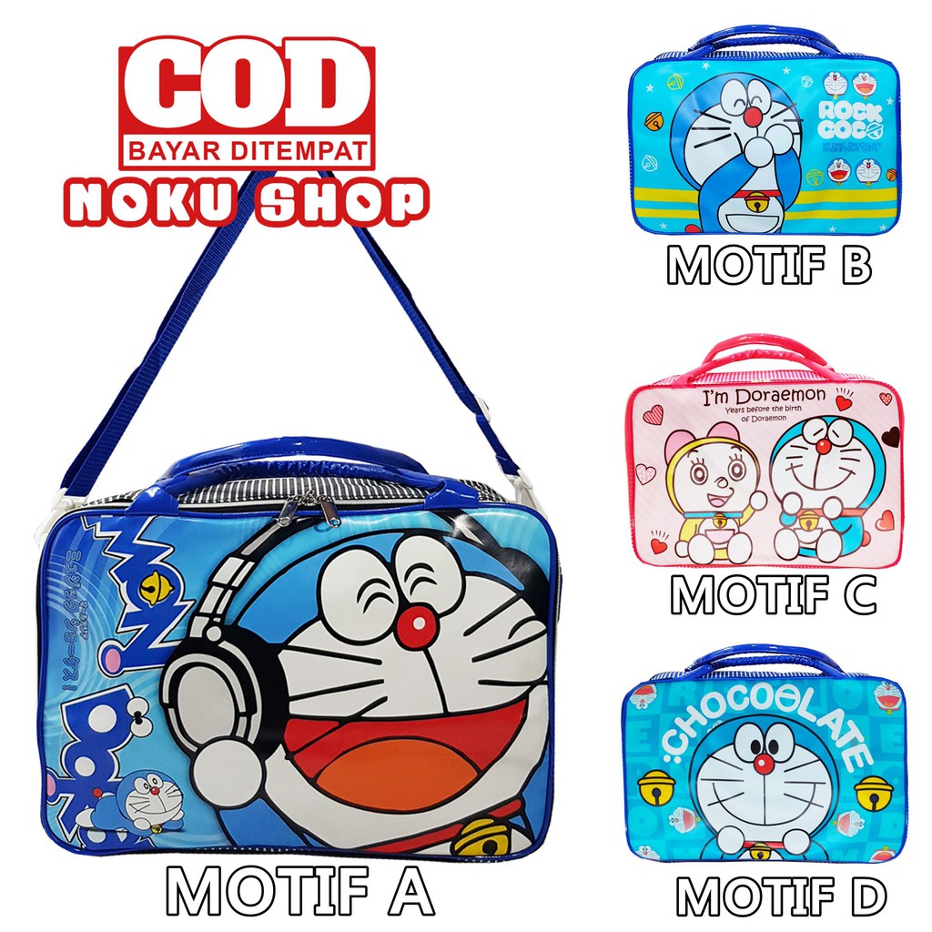 Tas Travel Koper Jinjing Anak Karakter Doraemon