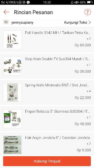 Engsel Belocca 5 Stainless Sus304 / Engsel Pintu 5 Inchi