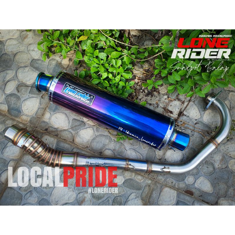 Lone Rider Original - Tomang V1 ft. Big Volume Bluemoon - SATRIA F 150