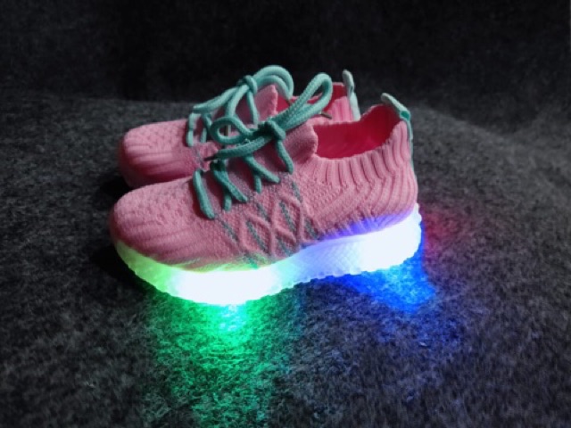 J013D. SEPATU LED ANAK CEWE COWO/ SEPATU FASHION ANAK.1-7 TAHUN