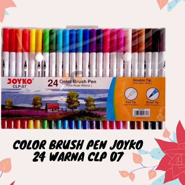 

Color Brush Pen Joyko 24 Warna CLP 07 Harga Grosir ATK Terdekat 2020