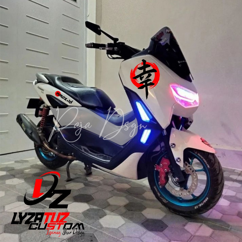 CUTTING STIKER VARIASI N MAX KANJI KEREN KATAKANA MAX