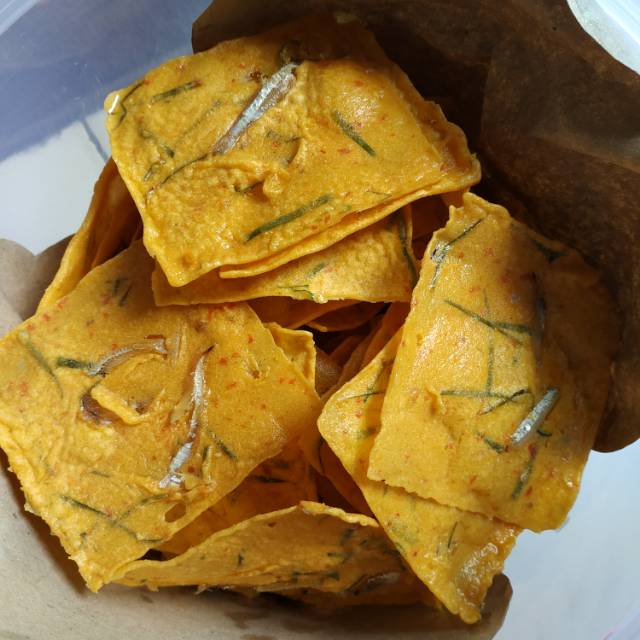 

Rempeyek Padang pedas