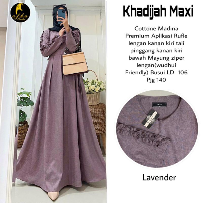 Khadijah Maxi by afka