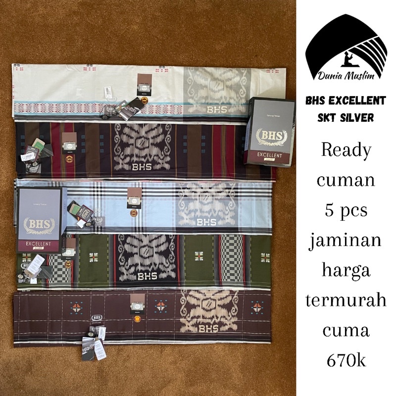 sarung bhs excellent skt mix silver