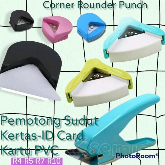 

><><><] PROMO PEMOTONG SUDUT KERTAS MINI PORTABLE PEMOTONG SUDUT ID CARD