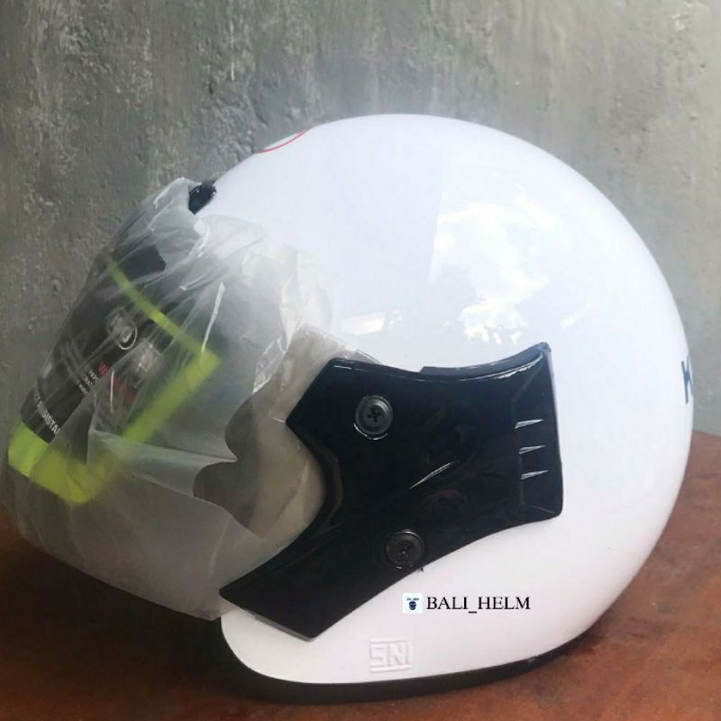 Helm KYMCO Putih Glossy