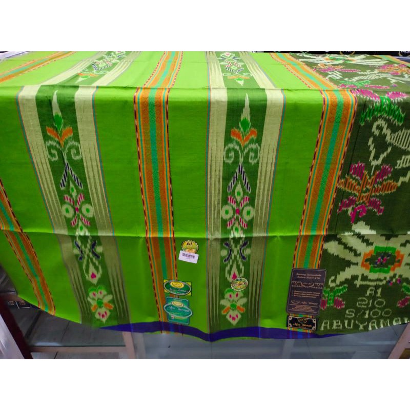 Sarung Abu Yaman MGT S-100 FULL SUTRA Terbaru Bayar di Tempat Murah