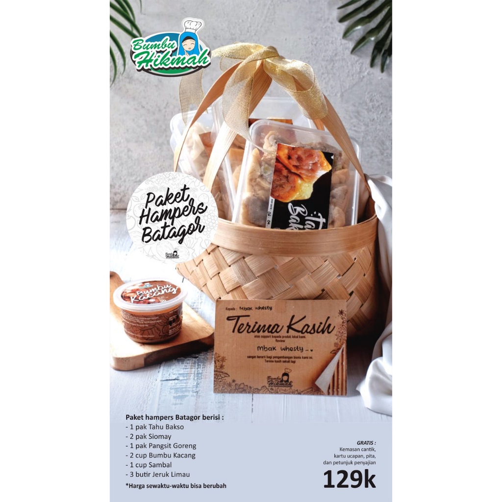

Paket Hampers - Batagor