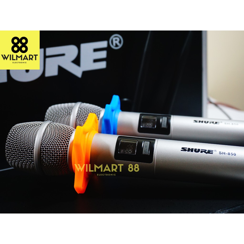 Mic Wireless Shure SH850 - UHF | Microphone Genggam | Receiver