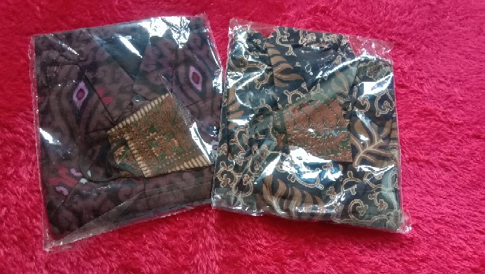 Mlowoh Batik Pria Lengan Pendek Lapis Furing Batik Solo