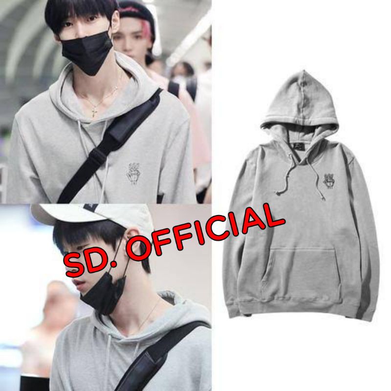 Jaket Hoodie NCT Doyoung Logo Tangan DTF Print