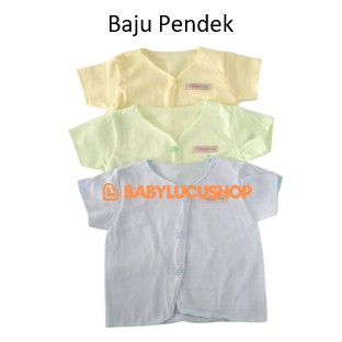 BOBOKO Pakaian Bayi Baju Panjang Pendek Kuntung Dan Celana Pop Pendek Panjang Bayi NEWBORN 0-6 Bulan Katun Pakaian Baby