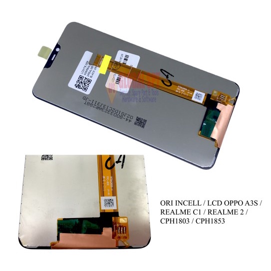 UNIVERSAL SATUSET / LCD TOUCHSCREEN OPPO A3S / C1 / 2 / CPH1803 / CPH1853 UNIVERSAL