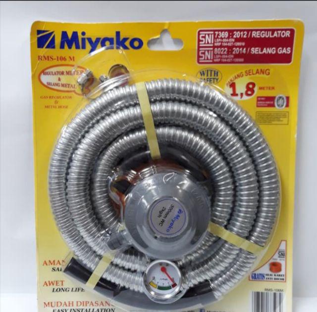 NA MIYAKO Selang + Regulator Kompor RMS 106 M / RMS 206 M