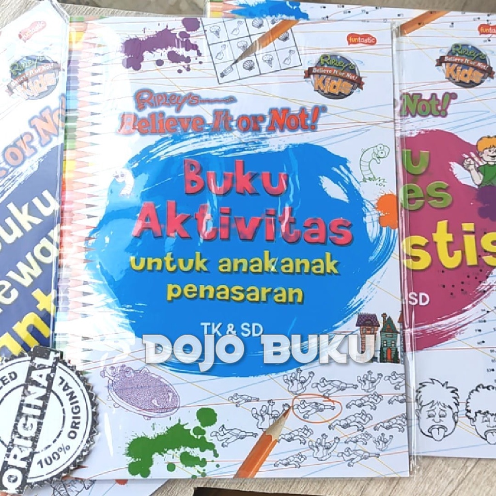 Buku Seri Ripley’s Believe It or Not! Kids Buku Aktivitas untuk Anak-Anak