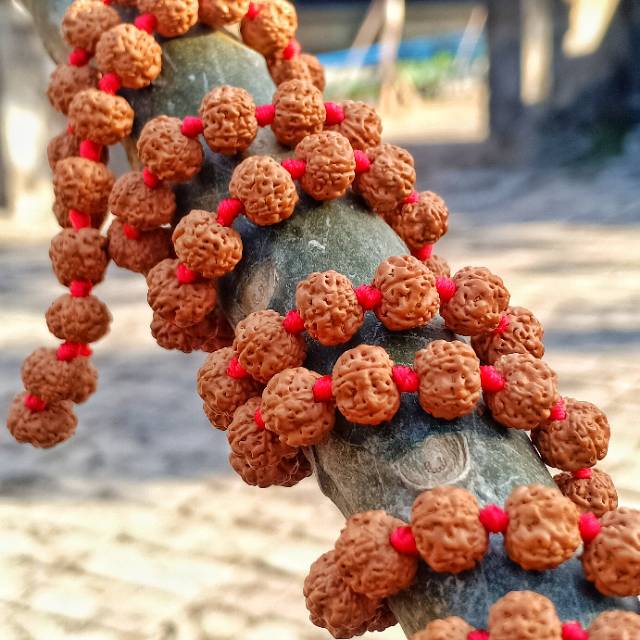 Kalung Rudraksa 108 Japamala / Kalung Genitri Khas Bali / Japamala Rudraksa / Kalung Rudraksha / Craft Dewata