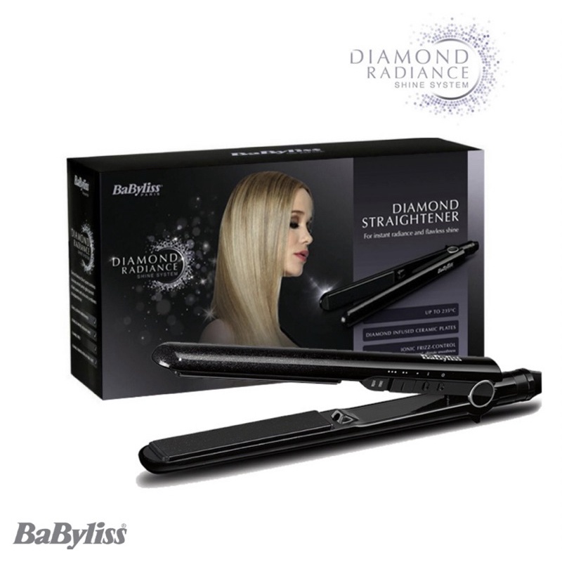 babyliss diamond straightener 235 infused-2098 BDU hitam