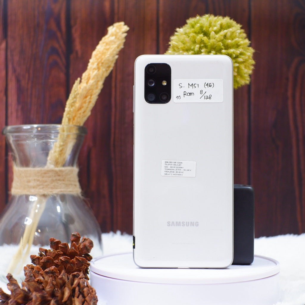 Samsung M51 8/128 Gb Fullset - Hp Bekas Second