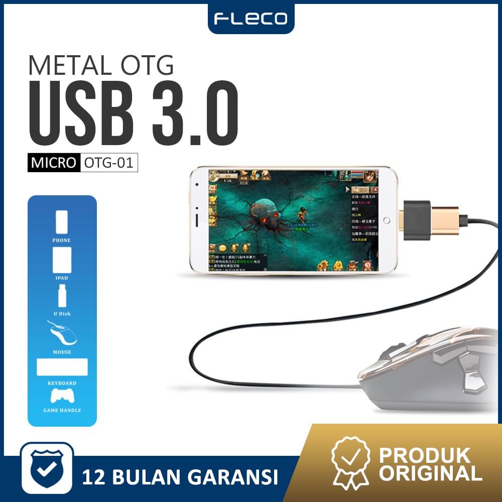 OTG Metal Micro Adapter OTG USB to Micro