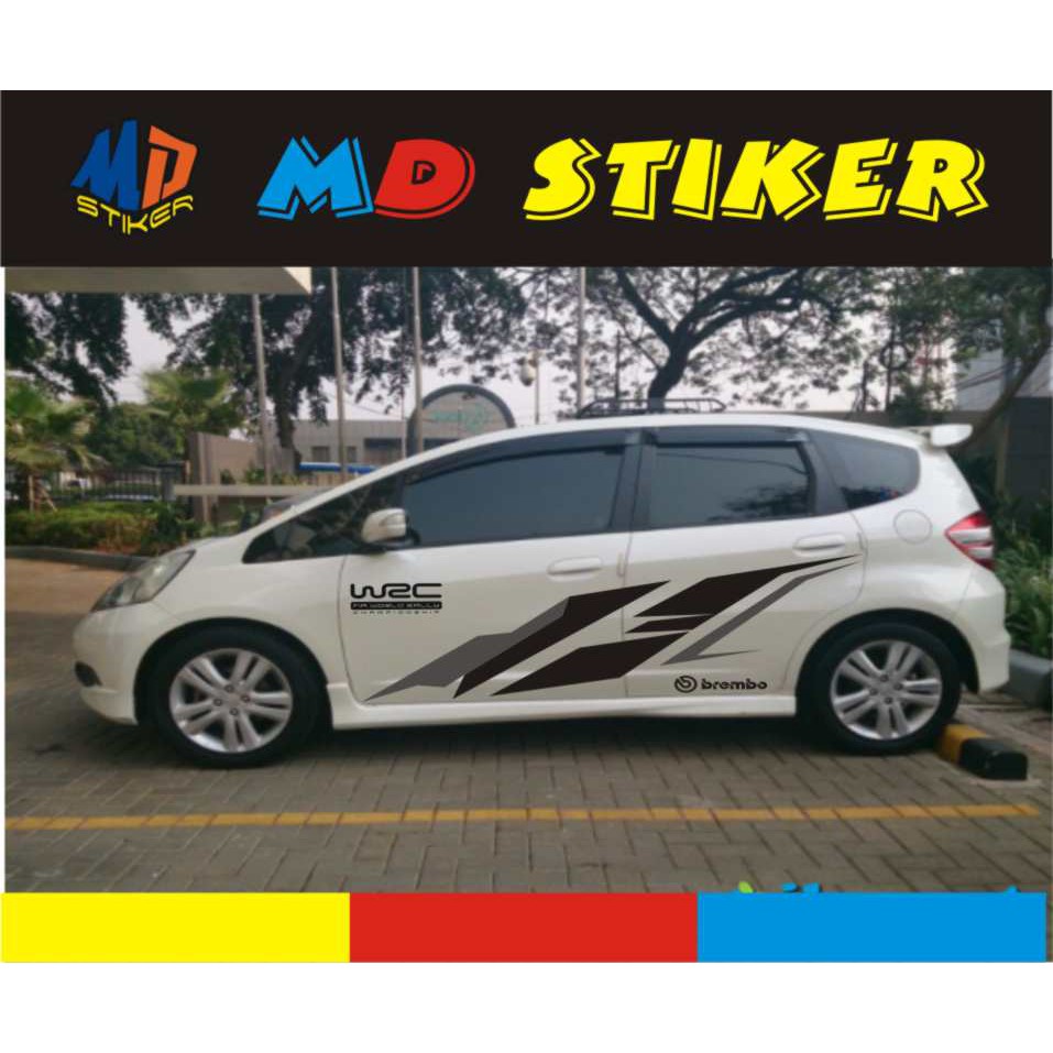 Sticker Cutting Stiker Mobil Jazz Minimalis Shopee Indonesia