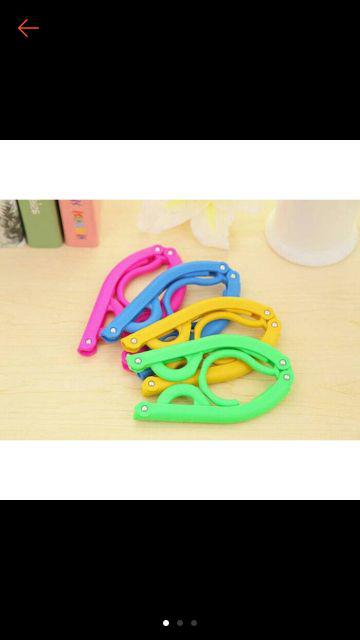 (30gr)hanger Lipat Portable Gantungan Baju Lipat