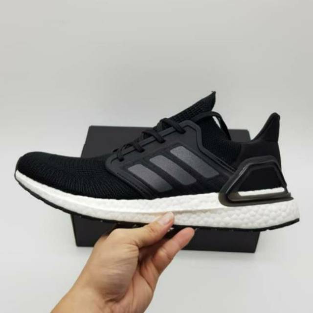 white and black ultra boost 20