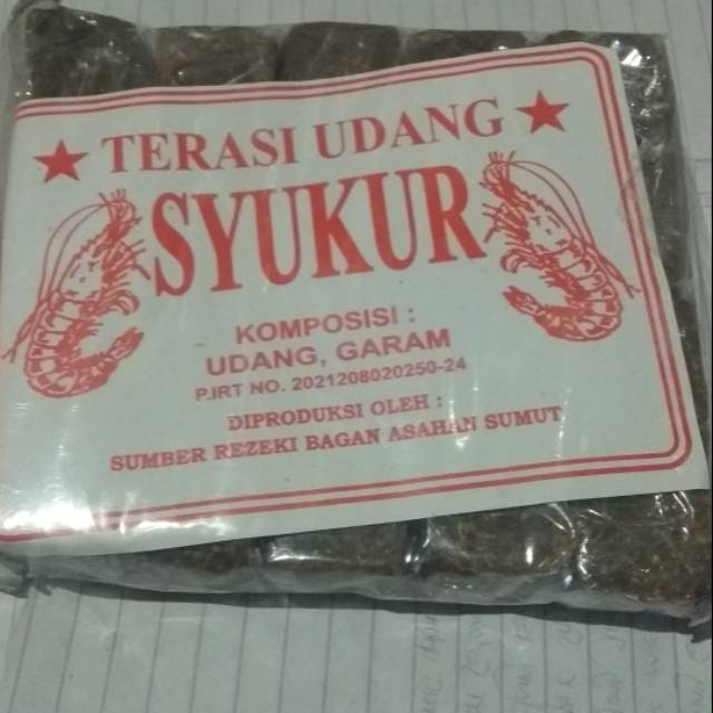 

Terasi Medan - Terasi Udang - Belacan