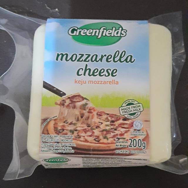 

Keju mozzarella (GREENFIELD) Siap Kirim