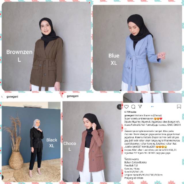 Victoria Blazer by Gonegani