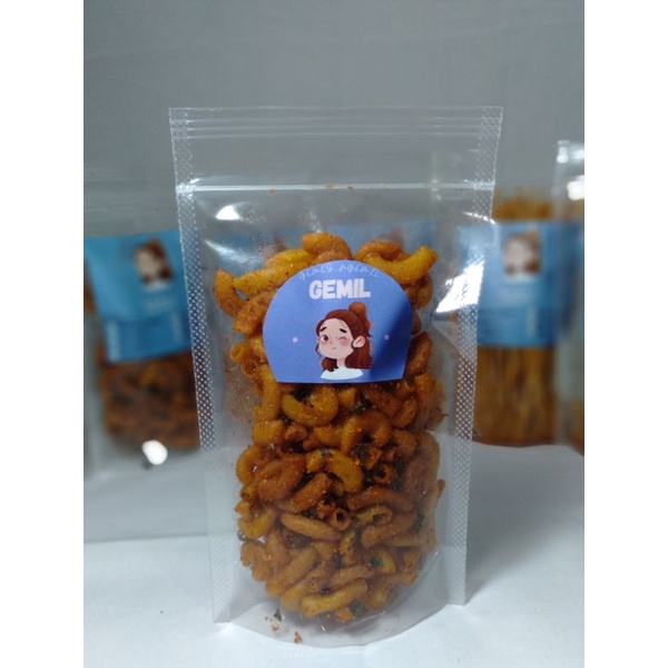 

Makaroni Pipa Gemil (Gemes Ngemil) isi 65gr