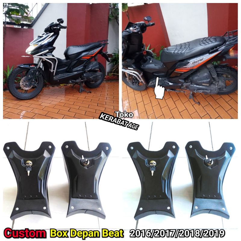 Kotak Box Depan Tengah Honda Beat Esp Sporty Eco 2016/17/18/19